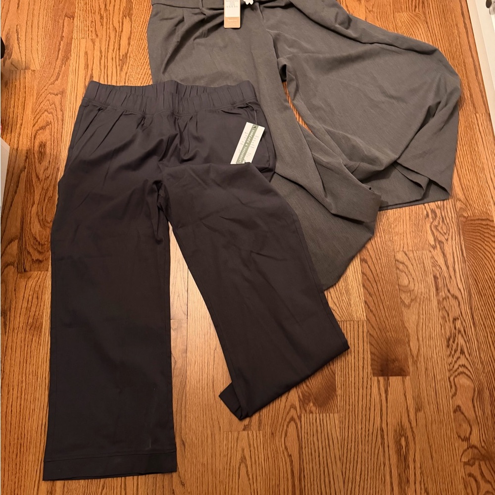 OGL Gray and thread for though Dark Gray Women's Pants